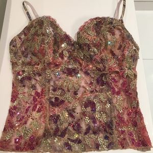 Claudio Milano Couture  Swarovski Top